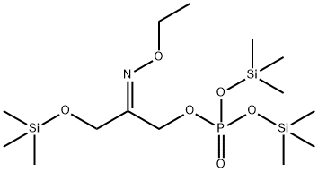 Phosphoric acid, 2-(ethoxyimino)-3-[(trimethylsilyl)oxy]propyl bis(tri methylsilyl) ester, (Z)- 结构式