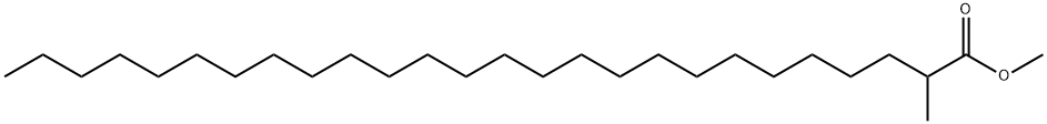 2-Methylhexacosanoic acid methyl ester 结构式