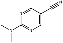5-Pyrimidinecarbonitrile, 2-(dimethylamino)- (9CI) 结构式
