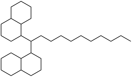 1,1'-Undecylidenebis(decahydronaphthalene) 结构式