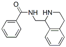 N-((1,2,3,4-四氢-1-异喹啉基)甲基)苯甲酰胺 结构式
