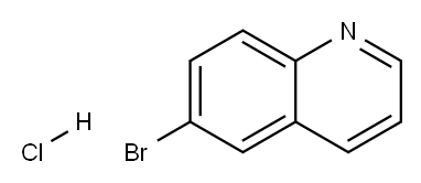 6-溴喹啉盐酸盐 结构式