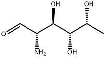 2-Amino-2,6-dideoxy-D-talo-hexose 结构式