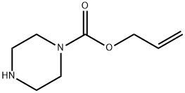 PIPERAZINE-1-CARBOXYLIC ACID ALLYL ESTER 结构式