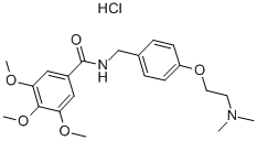 盐酸三甲氧苯酰胺 结构式