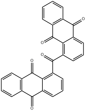 1,1'-Carbonylbis(9,10-anthracenedione) 结构式