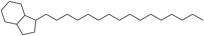 1-Hexadecyloctahydro-1H-indene 结构式