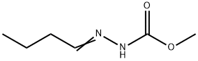 2-Butylidenehydrazine-1-carboxylic acid methyl ester 结构式