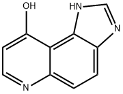 1H-Imidazo[4,5-f]quinolin-9-ol(9CI) 结构式