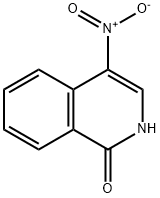 4-硝基异喹啉-1-醇 结构式