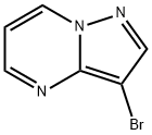 3-溴吡唑[1,5-A]嘧啶 结构式