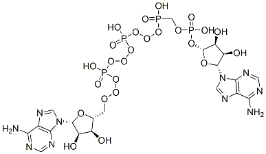 [[[[(2R,3S,4R,5R)-5-(6-aminopurin-9-yl)-3,4-dihydroxyoxolan-2-yl]methoxy-hydroxyphosphoryl]oxy-hydroxyphosphoryl]oxy-hydroxyphosphoryl] [(2R,3S,4R,5R)-5-(6-aminopurin-9-yl)-3,4-dihydroxyoxolan-2-yl]methyl hydrogen phosphate