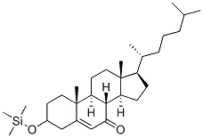 3-[(Trimethylsilyl)oxy]cholest-5-en-7-one 结构式