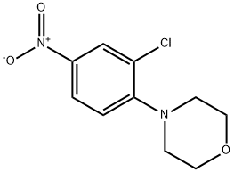 4-(2-氯-4-硝基苯基)吗啉 结构式