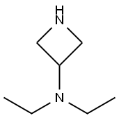 3-二乙基氨基吖丁啶 结构式