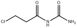 N-(AMINOCARBONYL)-3-CHLOROPROPANAMIDE 结构式