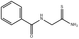 N-(2-氨基-2-硫氧代乙基)苯甲酰胺 结构式