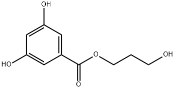 Benzoic acid, 3,5-dihydroxy-, 3-hydroxypropyl ester (9CI) 结构式