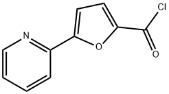 2-Furancarbonyl chloride, 5-(2-pyridinyl)- (9CI) 结构式