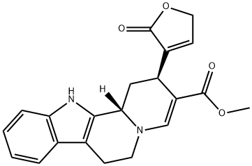 Oxayohimban-19-one, 16-ethylidene-, (16Z)- 结构式