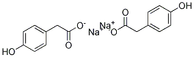 Benzeneacetic acid, 4-hydroxy-, disodiuM salt 结构式