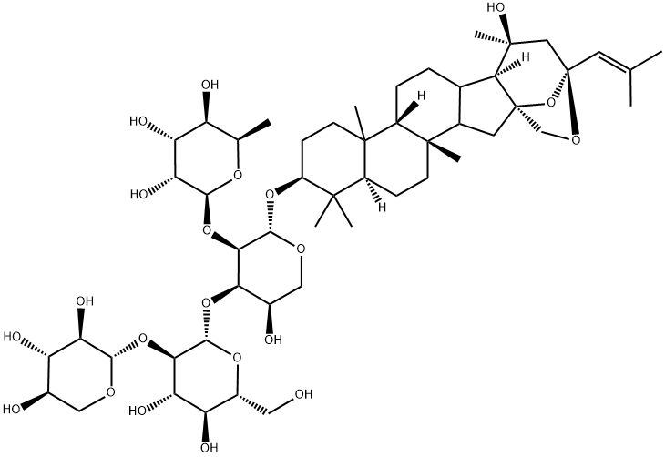 酸枣仁皂苷 B 结构式