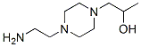 1-Piperazineethanol,4-(2-aminoethyl)--alpha--methyl-(9CI) 结构式