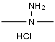 1,1-dimethylhydrazine dihydrochloride 结构式