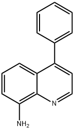 4-Phenyl-8-quinolinamine 结构式