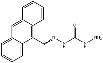 9-蒽基甲醛碳酰腙 结构式