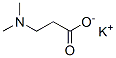 potassium N,N-dimethyl-beta-alaninate 结构式