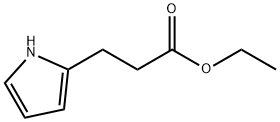 1H-Pyrrole-2-propanoic acid,ethyl ester 结构式