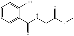 N-(2-Hydroxybenzoyl)glycine methyl ester 结构式