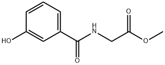 N-(3-Hydroxybenzoyl)glycine methyl ester 结构式