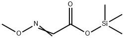 (Methoxyimino)acetic acid trimethylsilyl ester 结构式