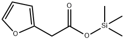 2-Furanacetic acid trimethylsilyl ester 结构式