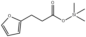 2-Furanpropanoic acid trimethylsilyl ester 结构式