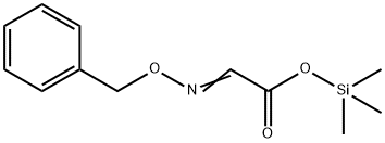 [(Benzyloxy)imino]acetic acid trimethylsilyl ester 结构式