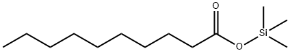 Decanoic acid trimethylsilyl ester 结构式