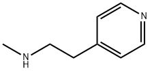 N-甲基-2-(吡啶-4-基)乙胺 结构式