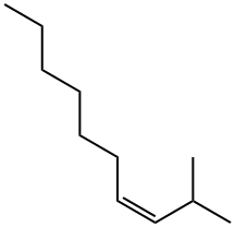 (Z)-2-Methyl-3-decene 结构式