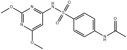 磺胺二甲氧嘧啶EP杂质B 结构式