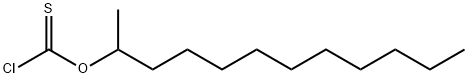 Chloridothiocarbonic acid S-dodecyl ester 结构式