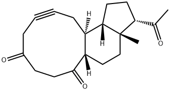5,10-seco-19-norpregn-5-yne-3,10,20-trione 结构式