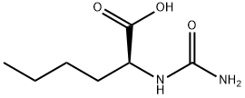 N-CARBAMYL-DL-NORLEUCINE 结构式