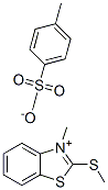 3-甲基-2-(甲硫基)苯并噻唑鎓对甲苯磺酸盐 结构式