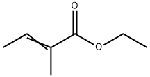 ethyl 2-methyl-2-butenoate 结构式