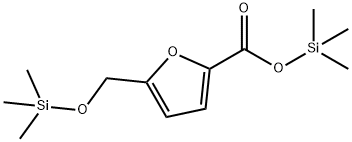 5-[(Trimethylsiloxy)methyl]-2-furancarboxylic acid trimethylsilyl ester 结构式