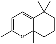 6,7,8,8ALPHA-四氢-2,5,5,8ALPHA-四甲基-5H-1-苯并吡喃 结构式