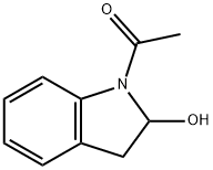 1-Acetyl-2-indolinol 结构式